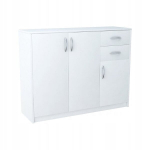 Komoda Meblando Harmonia 3D2S, balta