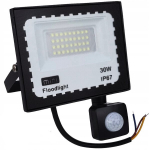 LED lauko prožektorius Flowood, juodas