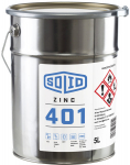 Cinko dažai Solid 401, pilka, 5L
