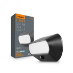 Saulės lemputė su judesio jutikliu LED 6.4Wh Videx, IP54