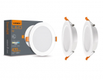 Integruota lempa Videx Led 6W, 3 vnt.