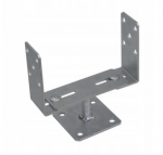 Stulpo pagrindas, prisukamas prie betono 0-200x336 mm, 0-200x336mm