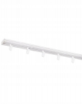 Lubų viengubas užuolaidų bėgelis PVC 210 cm