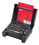 Milwaukee smūginiai antgaliai, 32 vnt. Torx Ph Pz Hex