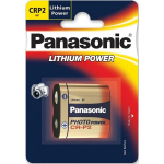 ličio baterijos, cr-p2, 6 v, "panasonic", lizdinė plok&scaron;telė, 1 pakuotė