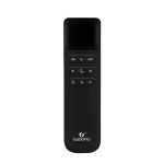 Gledopto GL-RC-001WL WLED nuotolinio valdymo pultelis, Juoda