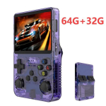 R36S Nostalgic Handheld Game Machine Atviro kodo Linux 3,5 colio IPS ekrano mini žaidimų konsolė 3D dviguba sistema vaikams ir suaugusiems