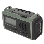 Avarinis radijas FM AM SW WX 10000 mAh saulės įkrovimo ne&scaron;iojamas LCD skaitmeninis ekranas rankinio &scaron;vaistiklio radijas lauke