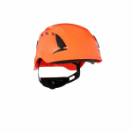 3M Apsauginė &Scaron;almas SecureFit&trade;, X5507V-CE, 0.657 kg, oranžinė, su ventiliacija, ATOMIK Power VI