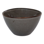 Rinkinys i&scaron; 4 pilkų ir rudų keraminių dubenėlių &oslash; 15x9 cm