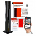 Langų tamsinimo plėvelė susitraukianti Solar Systems Tiger 80c 80% 75x300cm