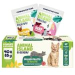 Animal Island mix su jautiena ir vi&scaron;tiena, 40x85 g