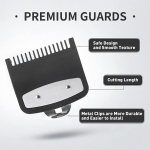 Shaving products and cosmetics,2pcs Wahl Hair Clippers Trimmers with Metal Clip - 1 1/2&rdquo; and 1/2&rdquo; Fits Most Size Wahl Clippers,