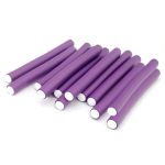 Plaukų voleliai Bravehead M Purple, 20mm, 12vnt.