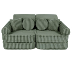 Churros modulinė sofa plus, alyvuogių &scaron;alavijų žalia