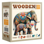 Medinė dėlionė, Įmantrūs drambliai, woodencity, HE 0313-L