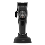 Profesionali plaukų kirpimo ma&scaron;inėlė OSOM Professional PRIME Cordless Hair Clipper OSOMP01GBL, juodos spalvos