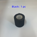 Juoda izoliacinė juosta vamzdžiams, 5 cm x 10 m, Atnaujintas PVC sutir&scaron;tintas vandeniui atsparus vamzdelio įvyniojimas (juodas) Patvarus apsaugos nuo saulės - 1 vnt.
