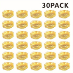 LED &scaron;viesų girlianda 30vnt, 3,2 Ft / 10 &scaron;viesos diodų (įskaitant bateriją)