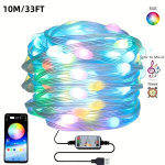 LED Kalėdinė Girlianda USB, 10 metrų 100 LED