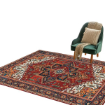 Vintažinis tribalinis totemo kilimas, 63 * 91 colis / 160 * 230 cm
