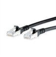 Metz Connect Cat.6a S/ftp tinklo kabelis, 25m, juodas