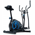 Eliptinis treniruoklis Thunder Dual, 110 kg, magnetinis dviratis, skirtas treniruotėms namuose