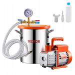 Vevor vakuuminis siurblys 99 L/min + kamera 11 litrų
