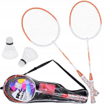Badmintono raketės ir smigiai su dėklu