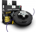 Valymo galvutė krūmapjovei - m10 x 1.25 lg - simple tap & go sistema - trimerio galvutė su tvirta plienine rankenėle - krūmapjovės priedai su inovatyvia ergonomi&scaron;ka rite - 100% pagaminta italijoje