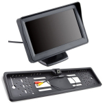 Monitor ir atbulinės eigos kamera su 8 Led, 4.3 colių
