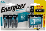 Energizer Max Plus AA &scaron;arminės baterijos, 8 vnt.