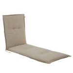 Gulėjimo gulto čiužinys PATIO Xenon 190 cm smėlio spalvos poliesteris, komfortas