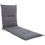 Gulto pagalvėlė PATIO Xenon Liege 6 cm pilko poliesterio, patogi