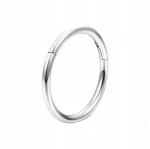Piercing'o auskaras Clicker sidabrinis Chirurginis plienas 316 L. Žiedas Helix Lobe 0,8/6