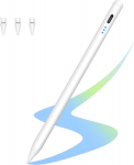 Pencil 1st Generation, skirtas Ipad 2025-2018, Kirosa Stylus Pen su delno atmetimu ir jautrumu pakreipimui, skirtas žaidimų konsolei Nintendo Ds, Pencil, skirtas Ipad 6-11, Air 3-5/m2/m3, Pro 11/12.9"/13" M4, Mini 5-6