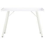 Ra&scaron;omasis stalas，Biuro stalas，Kompiuterio stalas, baltos spalvos, 90x50x79cm CFE2988231