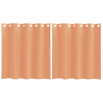 Voile užuolaidos su įvorėmis, 2vnt., terakota spalvos CFE7214227
