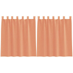 Voile užuolaidos su kilpomis, 2vnt., terakota sp., 140x140cm CFE7491061