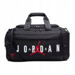 Jordan sportinė kelioninė rankinė S 36l, juoda su Jumpman logotipu