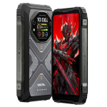 Telefonas 5G Oscal TANK 1 12/256GB 20000mAh 6.78" tvirtas i&scaron;manusis telefonas Android 15 Dual SIM NFC Juoda