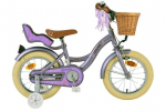 Vaiki&scaron;kas dviratis Volare Blossom 14", violetinis, Paars