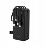 Atsarginis maitinimo &scaron;altinis ("Power Bank") Dudao K11 Max Powerbank 30000mah su integruotais laidais ir Led