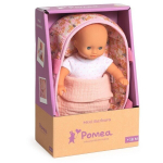 Lėlė su krep&scaron;eliu Mini Barbara Pomea Djeco, DJ07724, 20 cm