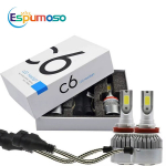LED automobilio lemputės C6 H7, 2 vnt