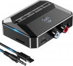 &bdquo;Bluetooth&ldquo; RCA adapteris su NFC, 3.5 mm AUX jungtis