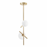 Pakabinamas Lubų &Scaron;viestuvas Toolight App1666-2Cp Gold 74X34X74Cm