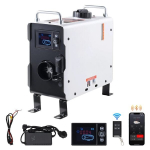 2 kW ne&scaron;iojamas dyzelinis oro &scaron;ildytuvas 12 V / 24 V / 220 V su CO jutikliu