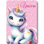 Unicorn vaikų pledas, 100&times;140 cm