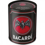 TAUPYKLĖ &raquo;Bacardi - Logo Black&laquo;, Nostalgic-Art
